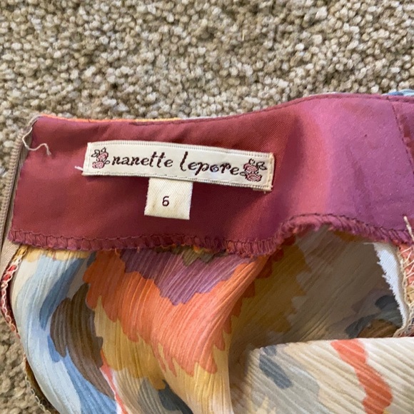 Vintage Nanette Lepore silk blouse - Picture 6 of 10